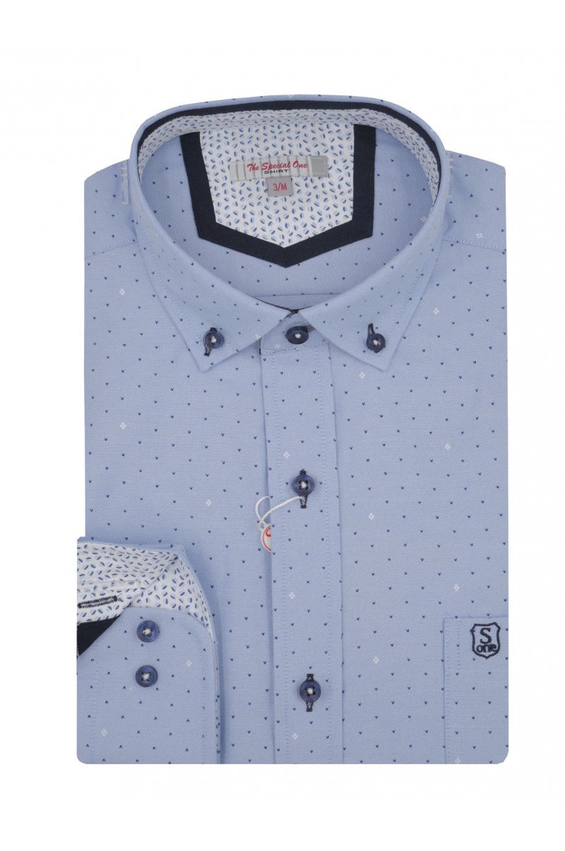 CAMISA MANGA LARGA OXFORD